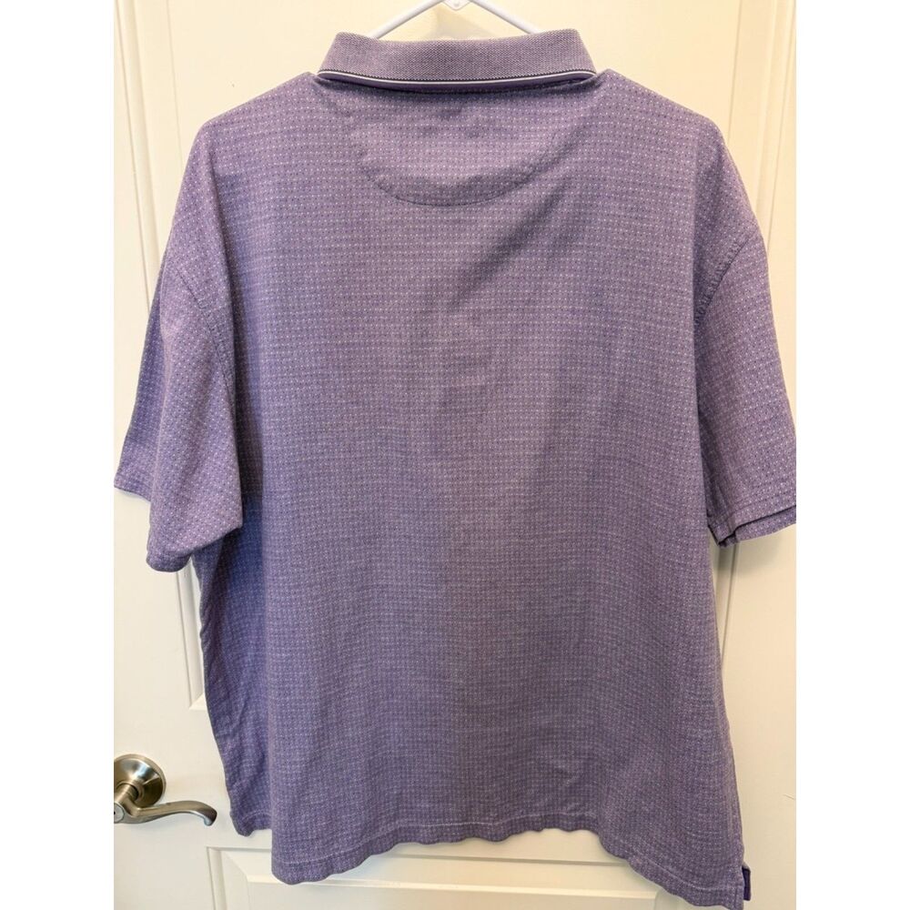 Jos. A. Bank Traveler Purple Diamond Polo L - Picture 4 of 8